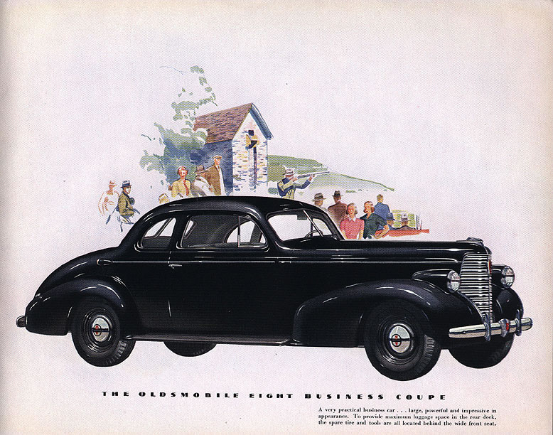 1938 Oldsmobile Motor Cars Brochure Page 7